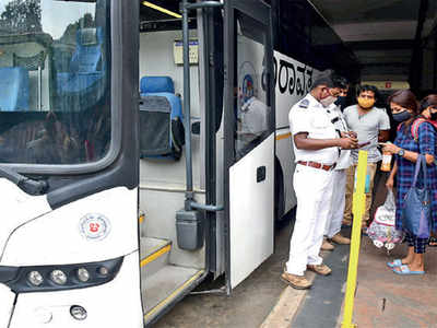 Government throws physical distancing out of the bus
