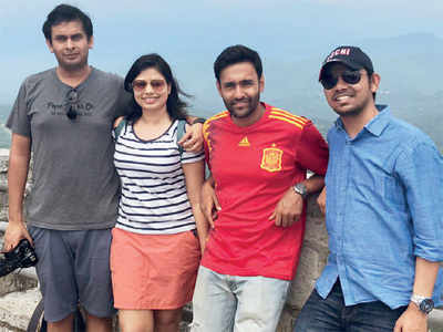 FIFA World Cup 2018: Four IIT friends settled in different countries meet in Russia to watch football