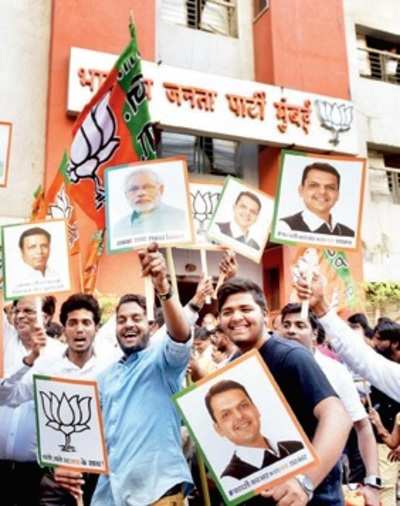 BJP leaders want their share of pie in Mumbai