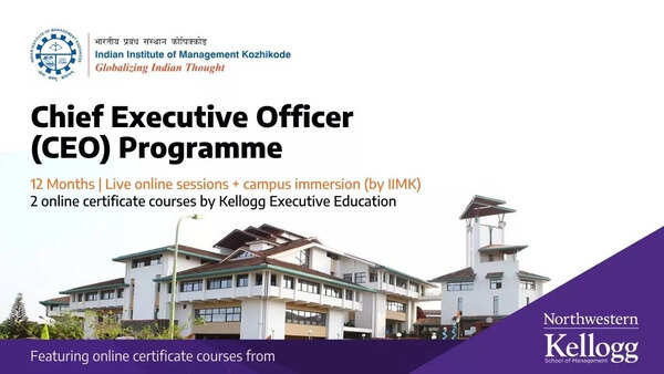 Transforming business leadership: How IIM Kozhikode's CEO Programme, featuring online certificate courses from Kellogg Executive Education, empowers leaders with cutting-edge strategies in leadership, AI, & growth