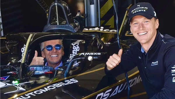 Maximilian Gunther introduces his father as “new reserve driver” as he settles into DS Penske cockpit