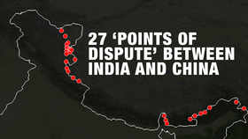 27 'points of dispute' between India and China