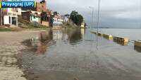 Locals suffer as low lying areas submerged in UP's Prayagraj 