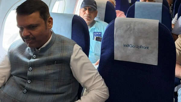 Devendra Fadnavis travels from Pune to Bengaluru in economy class amid Prime Minister Narendra Modi’s fuel-saving push