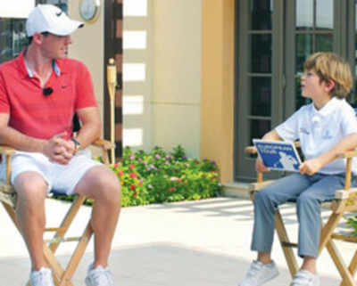 Nine-year-old grills McIlroy in hilarious interview