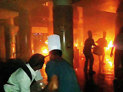 Fire breaks out on second floor of Juhu gymkhana