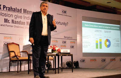 Lucky to have missed IIM entrance exam: Nilekani