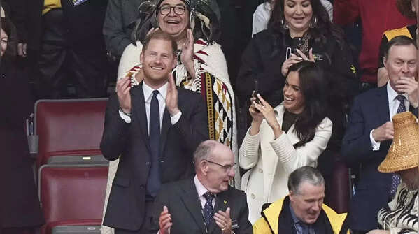 Meghan captures Harry's candid moments