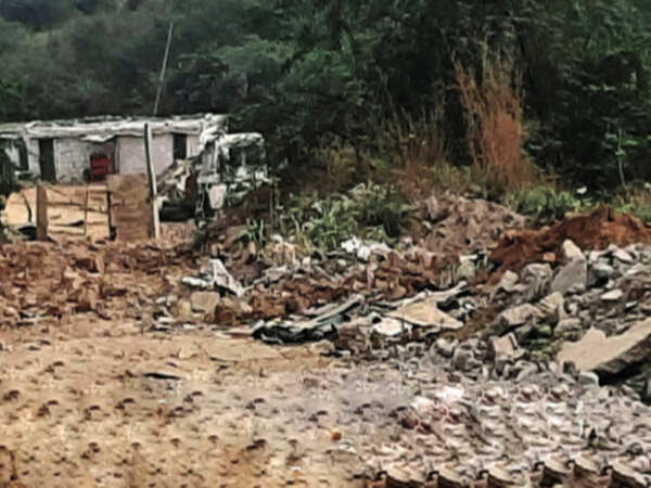 Aravali land cleared for gaushala, stretch turns dump site in two years