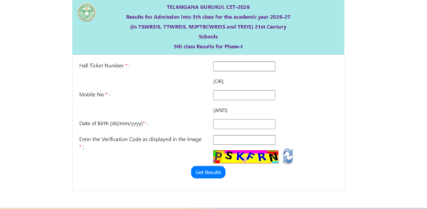 TGCET result 2026 declared at tgcet.cgg.gov.in: Check direct link to download Gurukul CET scorecard