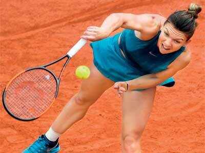 French Open: Simona Halep takes no Riske