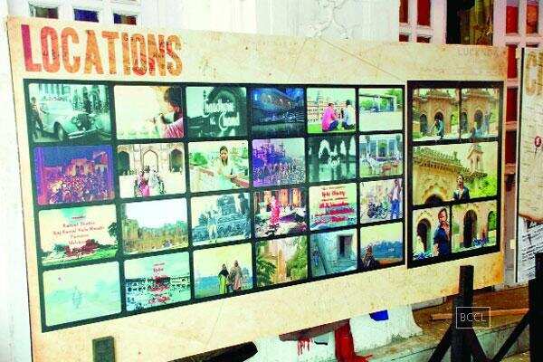 An exhibition tracing cinema centred held in Lucknow