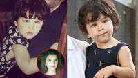Tara Sutaria shares childhood picture, Arjun Kapoor compares it to 'Taimur' 