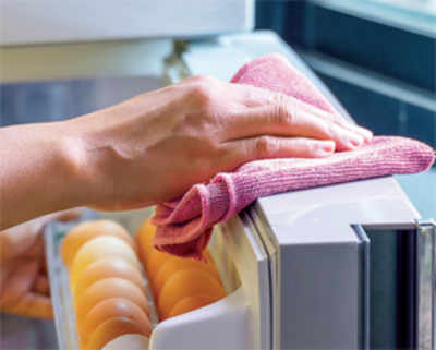 How often should you change bed sheets or clear the fridge?