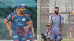 &lsquo;Kya middle stump udaya bey&rsquo;: Rohit&rsquo;s funny act leaves MI, KKR in splits | Watch