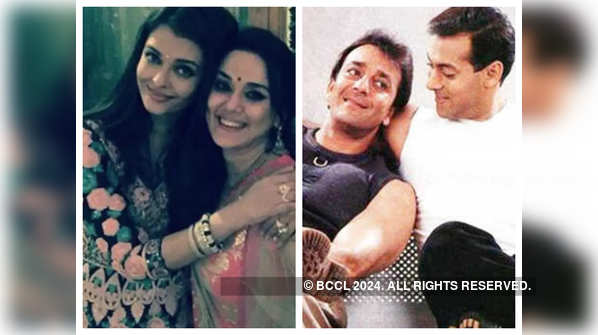 Aishwarya Rai Bachchan-Preity Zinta to Salman Khan-Sanjay Dutt: Take a look at lesser-known BFFs of Bollywood