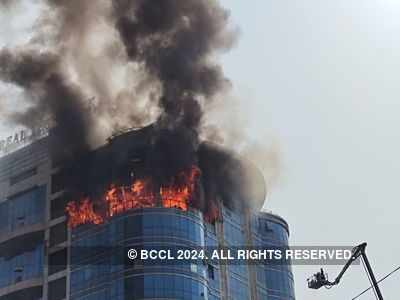 Major fire breaks out at Real Tech Park tower in Navi Mumbai, no casualty reported