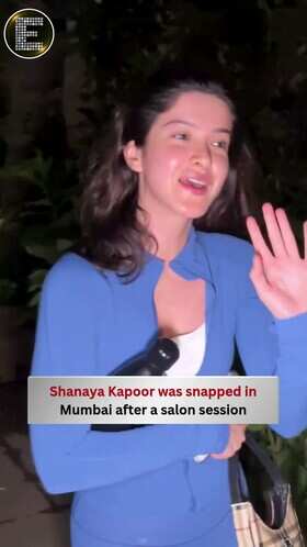 Shanaya Kapoor Keeps It Chic With Glamorous City Appearance
