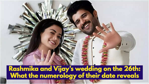 Rashmika Mandanna and Vijay Devorakonda's s wedding on the 26th: What the numerology of their date reveals
