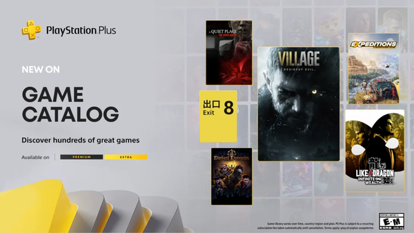 PlayStation Plus January 2026 lineup brings Resident Evil Village, Like a Dragon: Infinite Wealth, and more