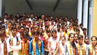 UP BJP MLA distributes party scarves to students, says ‘act not part of membership drive’ 