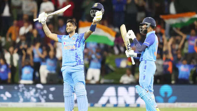 2nd T20I: Surya, Hooda star as India crush NZ by 65 runs