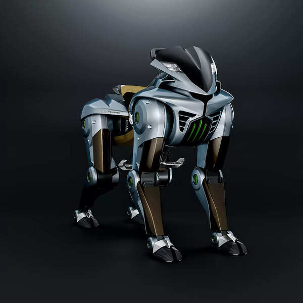 Kawasaki unveils four-legged vehicle that runs on hydrogen and walks where bikes cannot