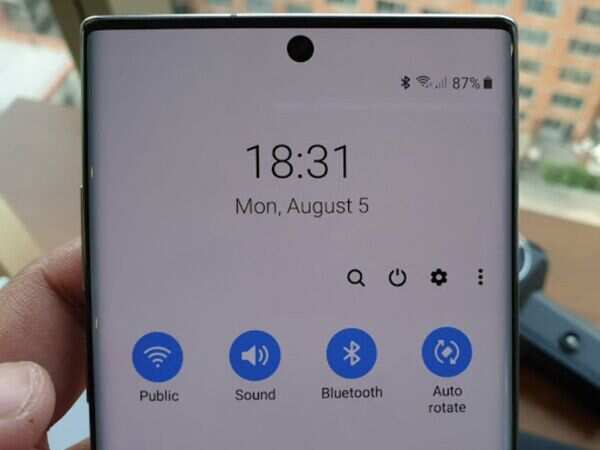 Samsung has 'killed' the power off button in the Galaxy Note 10