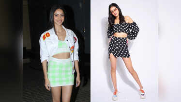 5 stylish ways to wear skirts like Ananya Panday