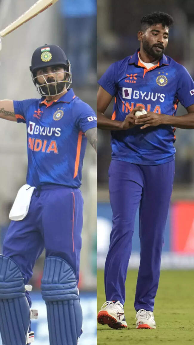 Pics: 'King' Kohli, 'searing' Siraj star in India's record 317-run win