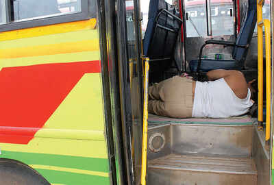 They snooze, you lose: KSRTC drivers feel sleepy while driving at night