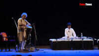 Surmani Milind Tulankar and Ustaad Taufiq Qureshi jugalbandi at Kathak Parampara 