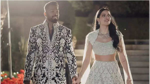 Hardik Pandya and Natasa Stankovic