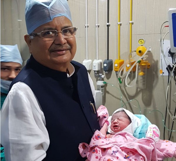 Chhattisgarh CM's kin delivers baby in govt hospital; social media hails