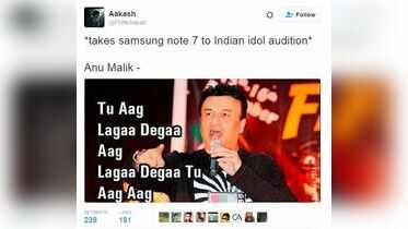 Tu aag laga dega' meme of Anu Malik goes viral