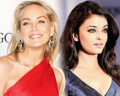 Sharon Stone joins hands with Aishwarya for charity
