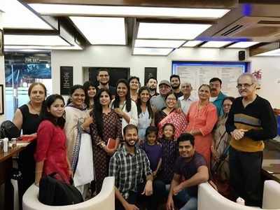 One evening at a poetry open mic session in Thane