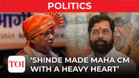 'Eknath Shinde made CM with heavy heart' 