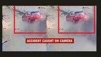 Delhi-NCR: Shocking visuals of hit and run case caught on CCTV in Ghaziabad 