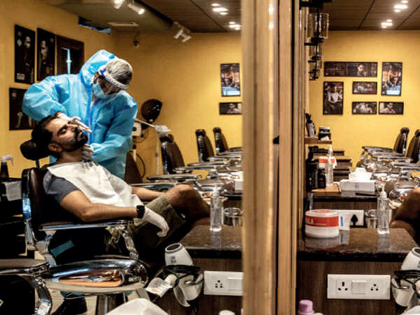 From behind PPEs, beauty industry tries to find its style, and customers