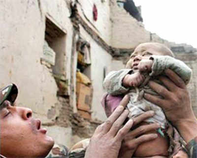Miracle in ancient city: 4-mth-old baby pulled out unhurt