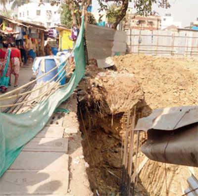 Khar Danda slums razed, protests erupt