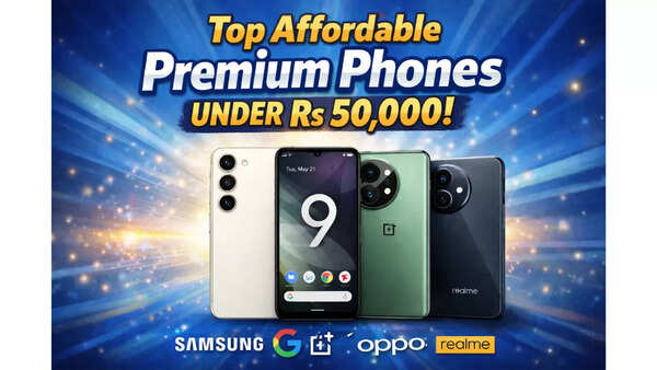 Top affordable premium phones under Rs 50,000: Samsung Galaxy S24, Google Pixel 9a, OnePlus 15R and more
