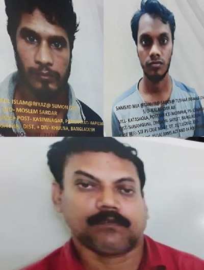 Three Al-Qaeda linkages arrested near Kolkata station