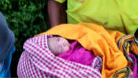 Odisha floods: Fire service team rescues woman and her newborn in Nayagarh 