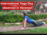 International Yoga Day observed in Varanasi 