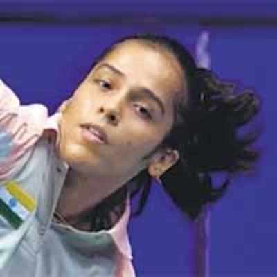 Saina survives scare; through to semi-finals