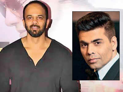 Karan Johar, Rohit Shetty turn rappers