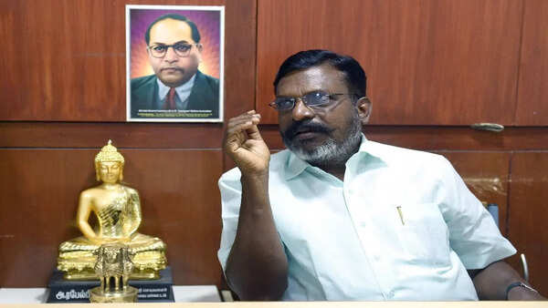 Thirumavalavan opts out of contesting in TN assembly election, fields late dalit leader Illayaperumal’s son in Kattumannarkoil