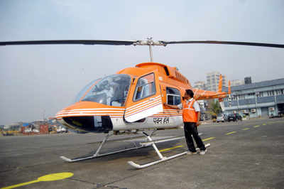 Chopper rides from Mumbai University's helipad soon?